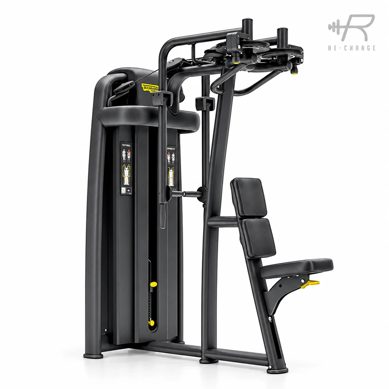 Technogym Selection 700 Dual Pectoral Reverse Fly MNNC — тренажер для зведення рук на груди та зворотного розведення на задні дельти