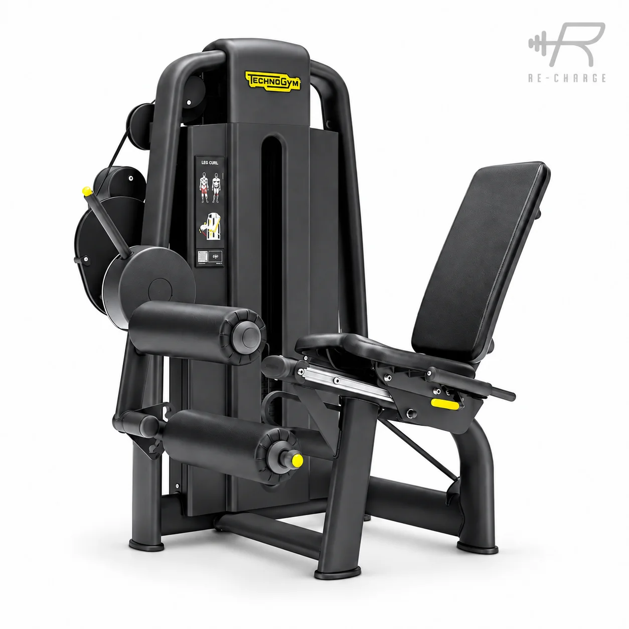 Technogym Selection 700 Leg Curl M890/M990 — професійний тренажер для згинання ніг сидячи