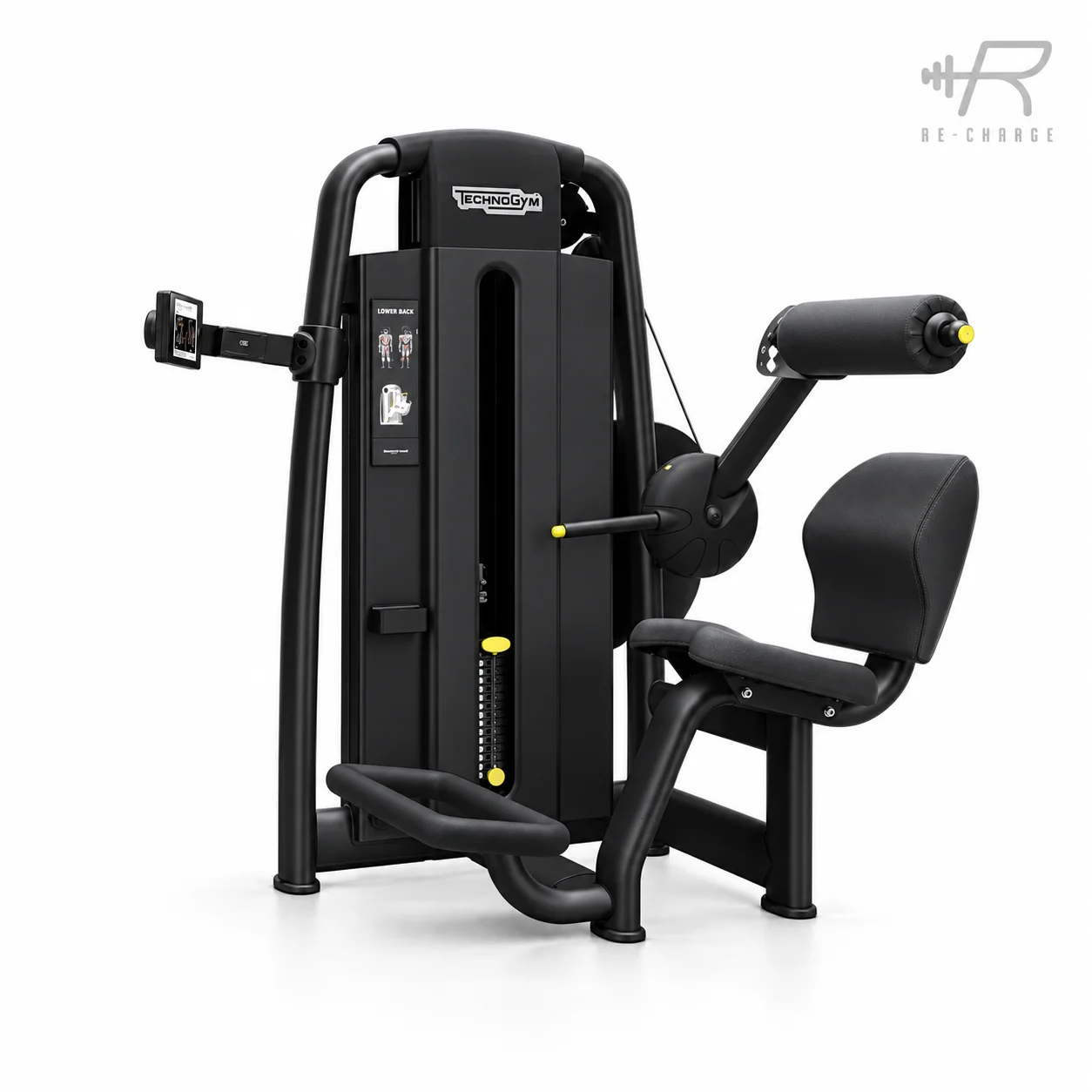 Technogym Selection 700 Lower Back MNCC — професійний вантажоблоковий тренажер для розгинання спини